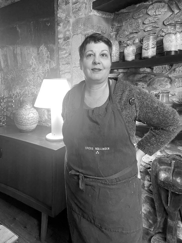 Laurence, cheffe du restaurant Le Temps devant soi à Dinan